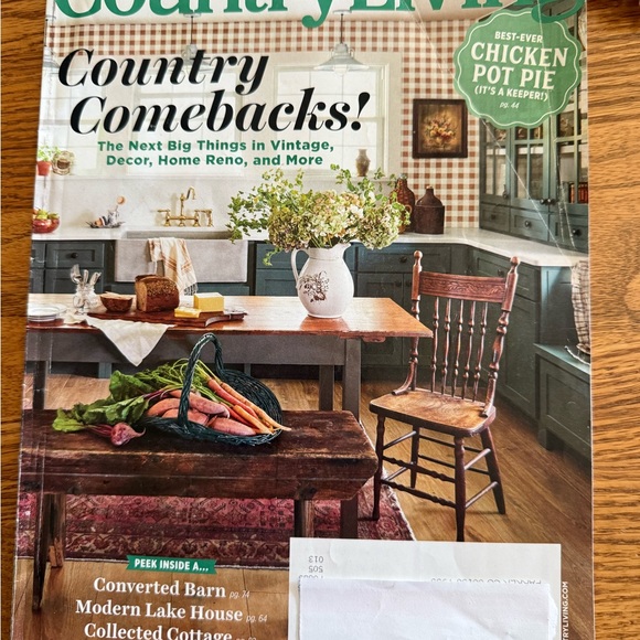 Country Living Magazine August—September Edition. - Picture 1 of 5